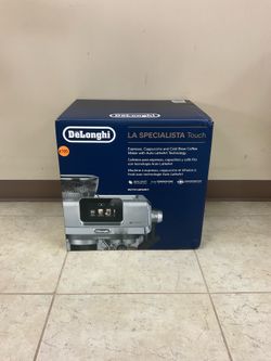 DELONGHI EC9455M LA SPECIALISTA TOUCH ESPRESSO, CAPPUCCINO AND COLD BREW COFFEE MAKER WITH AUTO LATTEART TECHNOLOGY