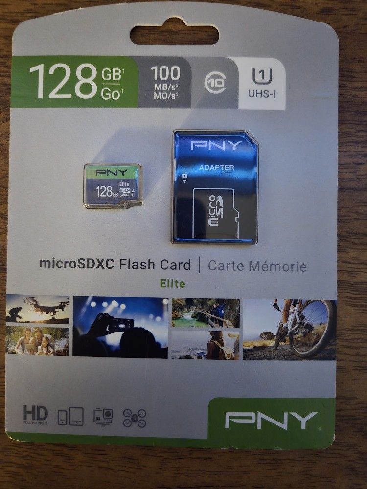 PNY 128GB MicroSDXC Flashcard