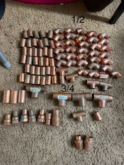 Copper f pressure fittings