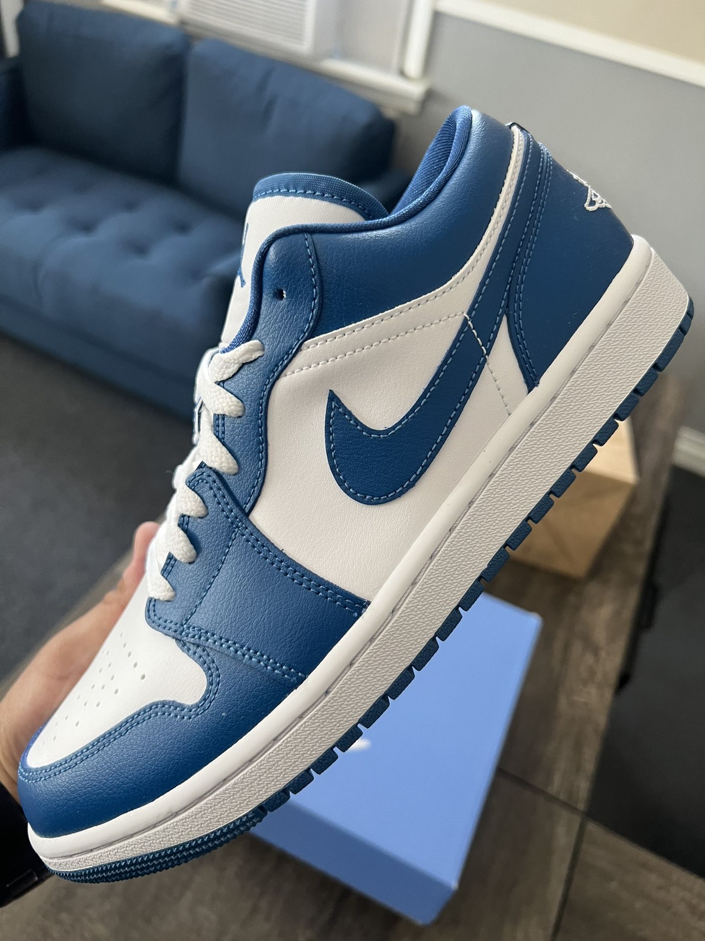 Nike Air Jordan Low Marina Blue Size Men's 11 Women's