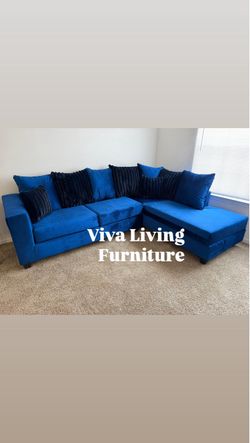 Hermoso Sectional Kora Blue 🙏🏼🌹🙈😘🥸🌹🙄🌺🚛