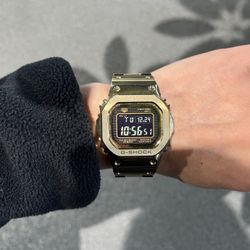 Casio GWM-B5000GD Gold Functional Watch