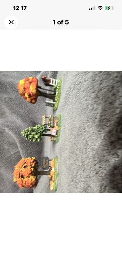 Bradford Exchange Hawthorne Village Autumn Outings Fall Tree Accessory, Resin
