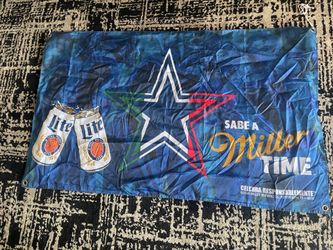 Miller lite banner for bar/garage