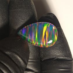 Super Flashy Lab Made Aurora Opal Doublet