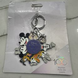 Disney 100 keychain 