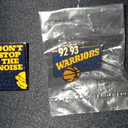 Vintage Golden State Warriors Pins