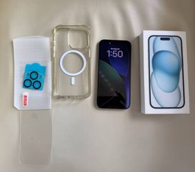 iPhone 15 Pro 128GB Factory Unlocked, Mint, AppleCare Active