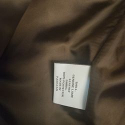 Real Lamb Skin Leather Jacket 