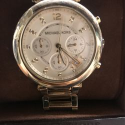Gold Michael Kors Watch 