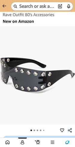 Yondaus Y2K VIBE Futuristic Glasses