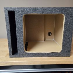 12" Square Subwoofer Vented Enclosure For Kicker L3 L5 L7