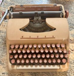 Vintage Tower President Manual Typewriter