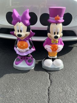 Halloween Minnie and Mickey
