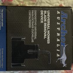 Lawnmower Blade Removal