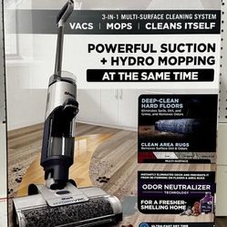 Shark HydroVac Cordless Pro 3 in 1 Vacuum, Mop & Self-Cleaning System with Multi-Surface Cleaning Solution