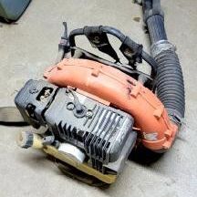 Husqvarna 145bf Backpack Gas  Leaf Blower Needs Carburetor Clean 