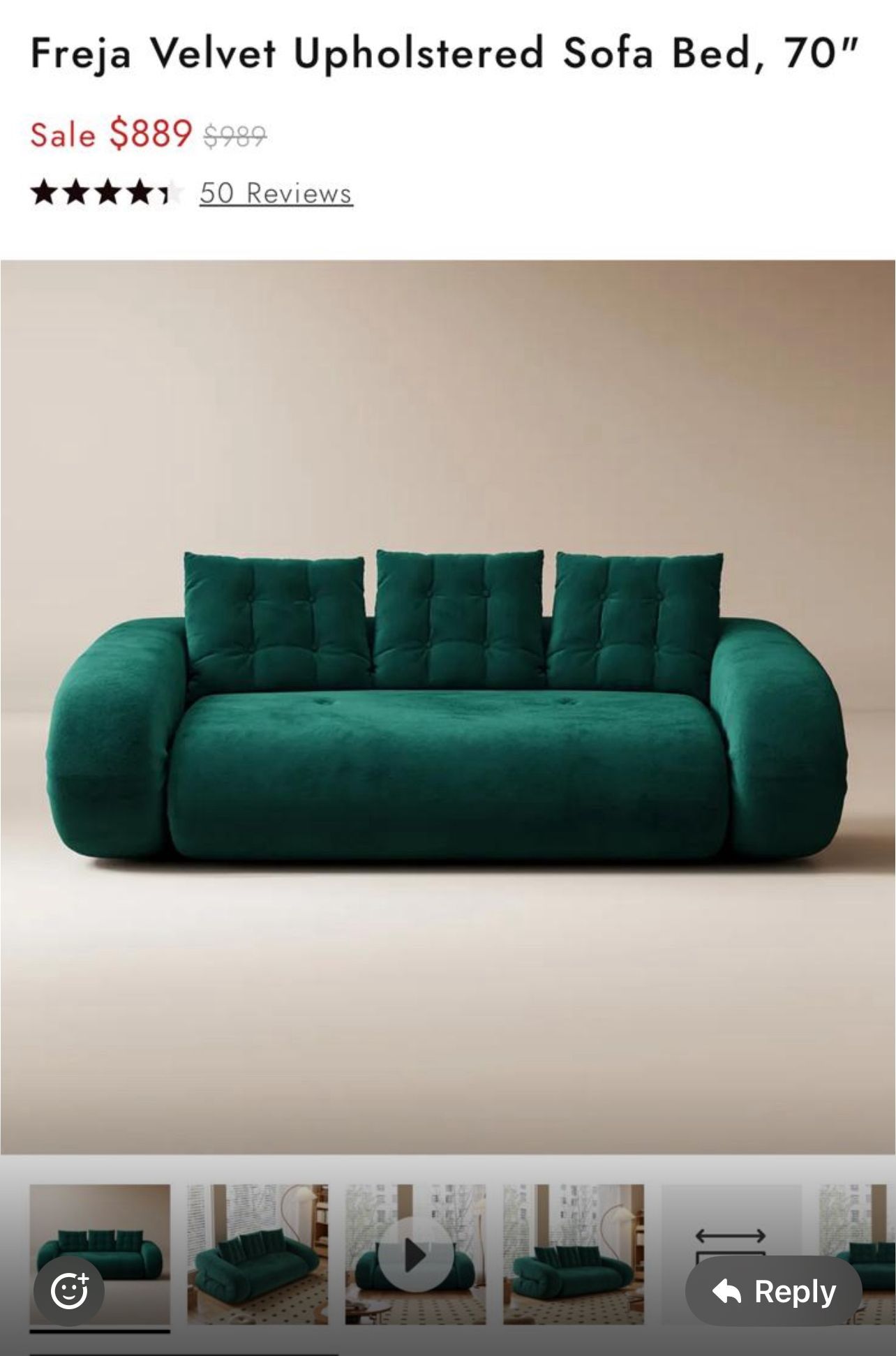Modern Sofa Bed
