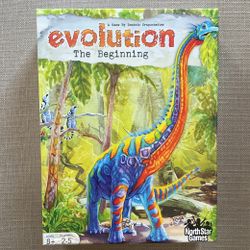 Open Box- Evolution Board Card Game