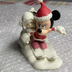 Department 56 Snowbabies Minnie's Special Deliveries Christmas Figurine 2006