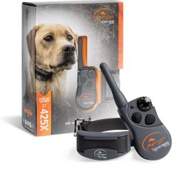 SportDOG Brand FieldTrainer - 425X remote trainer, rechargeable dog training collar with impact, vibration and tone, 500 yard range, SD-425X