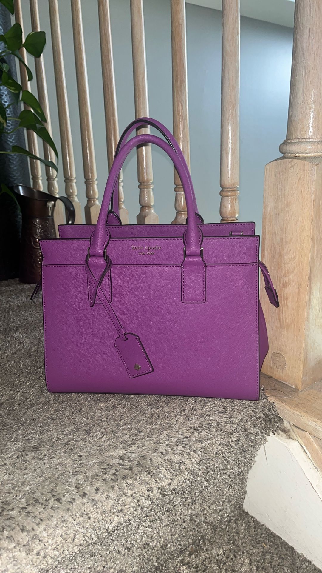 Fuchsia Kate Spade Medium Satchel Bag