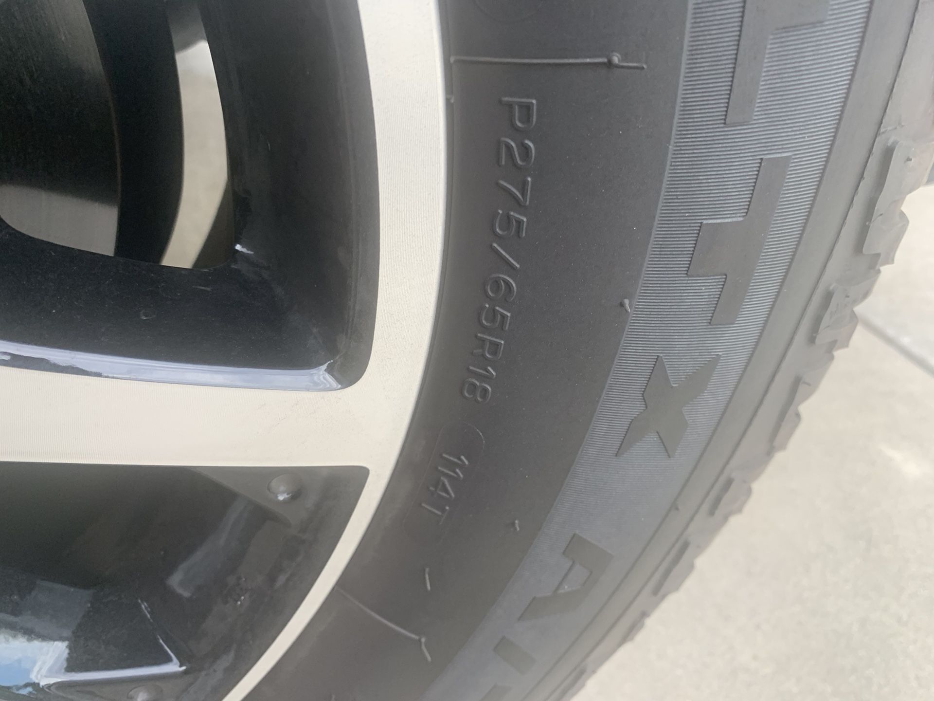 2019 stocked Tundra 4 Tires and Rims MICHELIN*