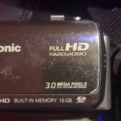 Panasonic HD Camcorder 