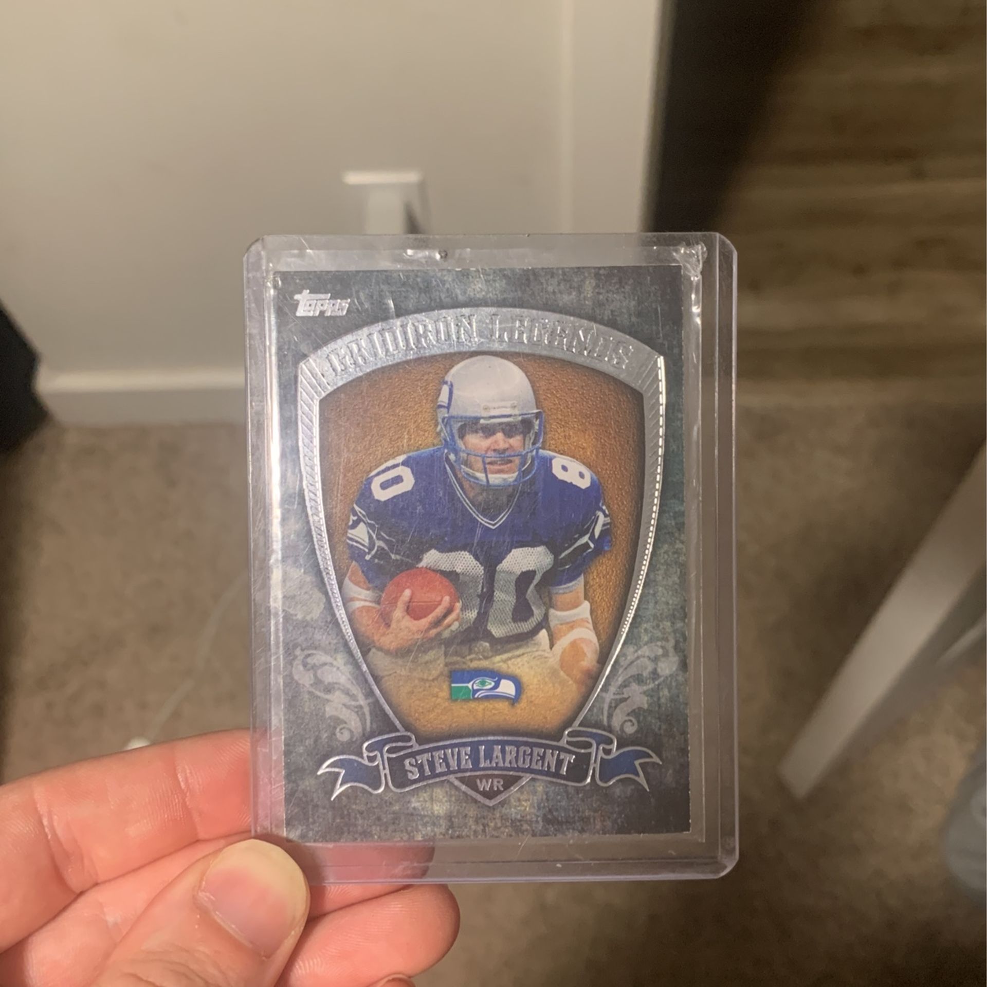 2013 Steve Largent Gridiron Legends Card