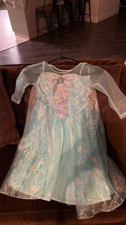 Elsa Frozen Princess Costume Dress