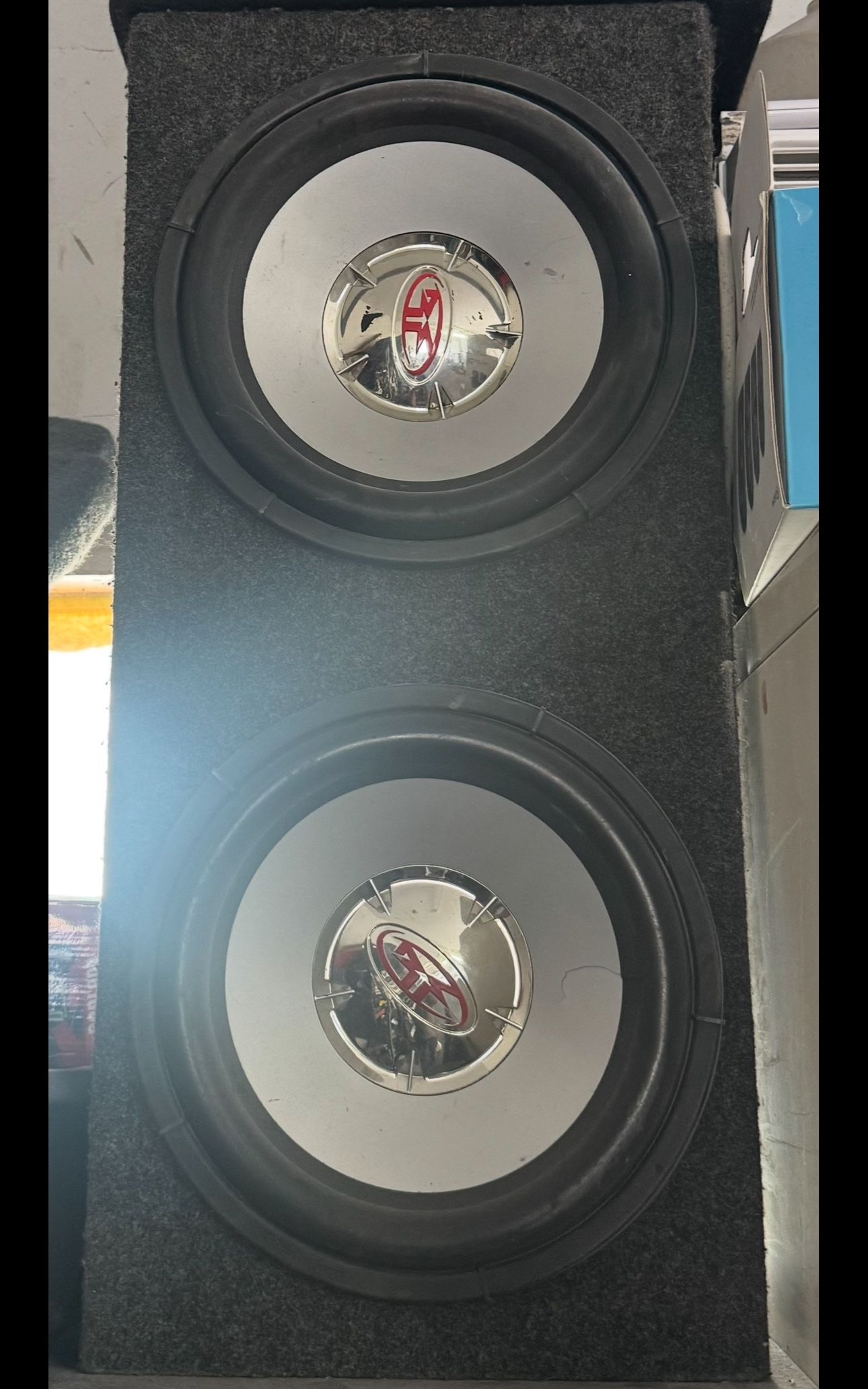 12” Speakers With Box
