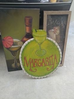 Bar, Margarita Picture Frames, Paintings, Decor, Home, Kitchen