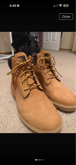 Tan Timberland boots