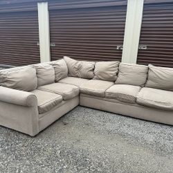 Free Delivery - 2 Piece Boston Interiors (ROWE) Sectional Couch