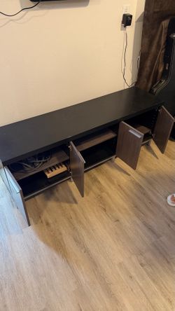Tv entertainment center.