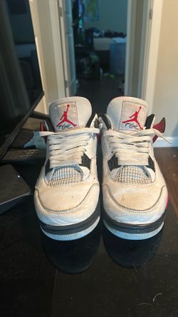 Jordan 4s red cements size 10