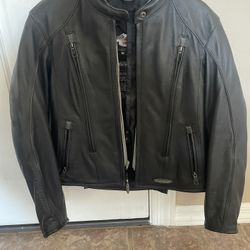 Women’s Armoured Harley Leather Jacket Set