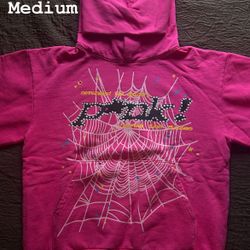 Spider Hoodie Pink🐙