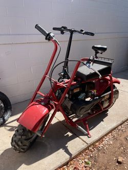 Coleman ct100u mini bike!