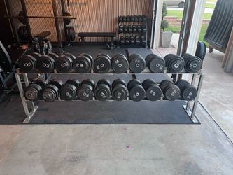 Pro style dumbbells