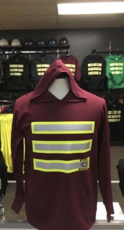 High Visibility Safety Long Sleeves with Hoodie