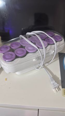 Electric Hot Roller Set with Case