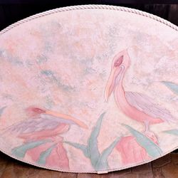 Hand Painted Framed Artwork On Canvas