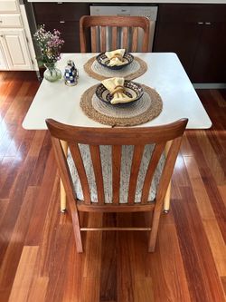 Dining table with chairs