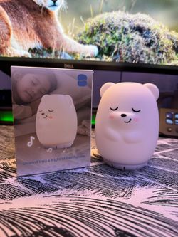 SLEEPING PAL Baby Sound Machine & Night Light - Recordable Voice Sleep Buddy