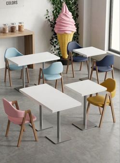 10 Tables and 26 Chairs