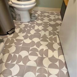 Peel & Stick Vinyl Floor Tiles