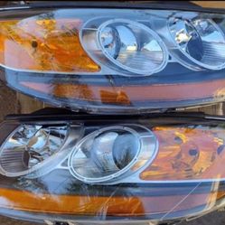 07-12 HYUNDAI SANTA FE HEADLIGHTS FAROS CALAVERAS MICAS LUCES 