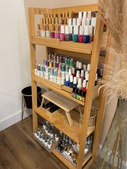 wooden 4 tier shelf
