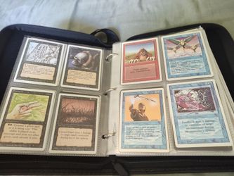 Vintage mtg cards